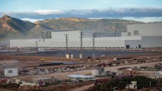 Obras en la gigafactoría de Sagunto. EFE/Biel Aliño