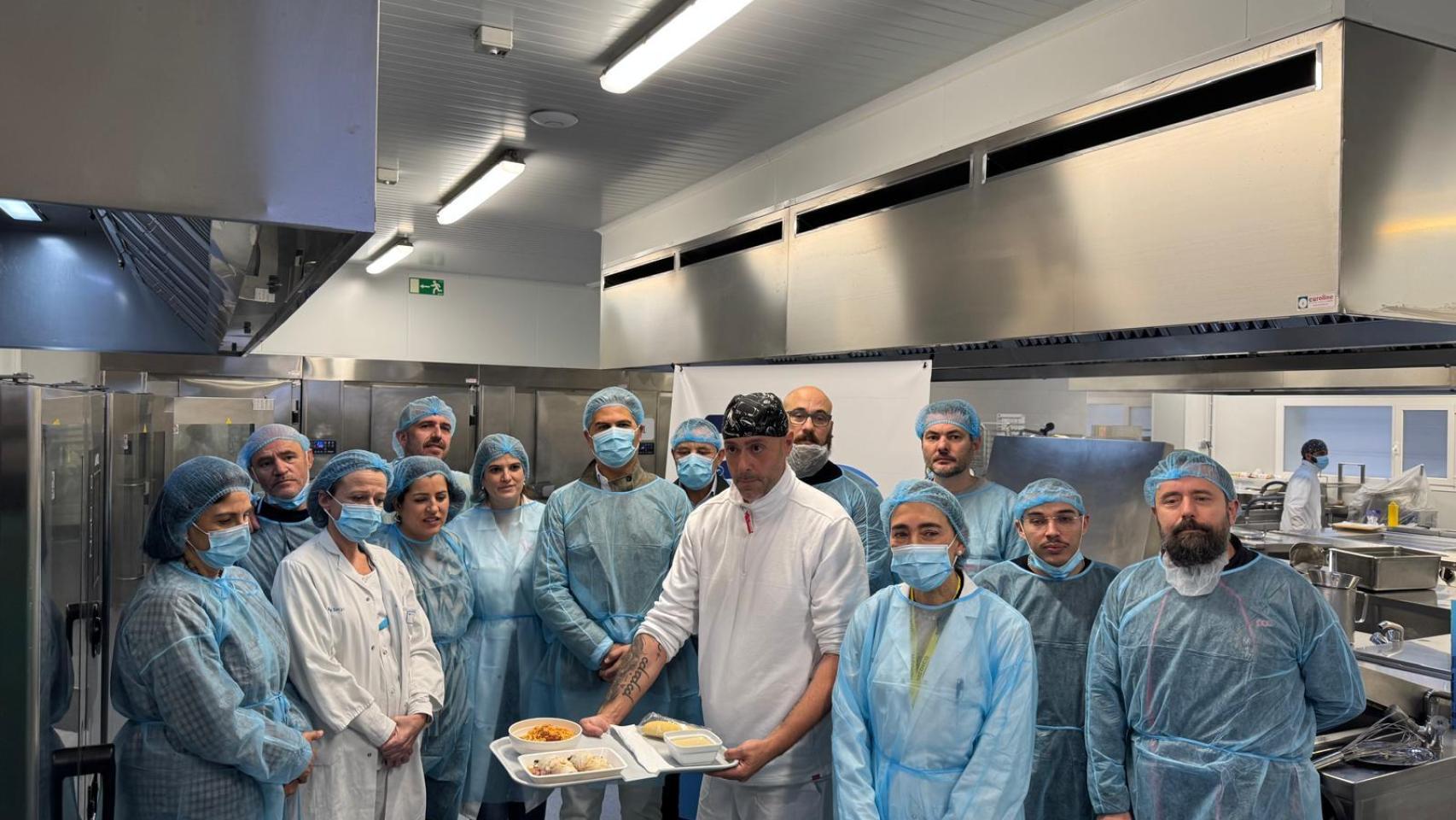 Presentación Semana Gastronómica 50º aniversario en el Hospital Clínico de Salamanca