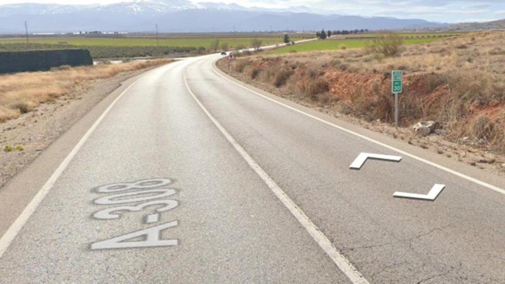 Zona en la que se produjo el accidente.