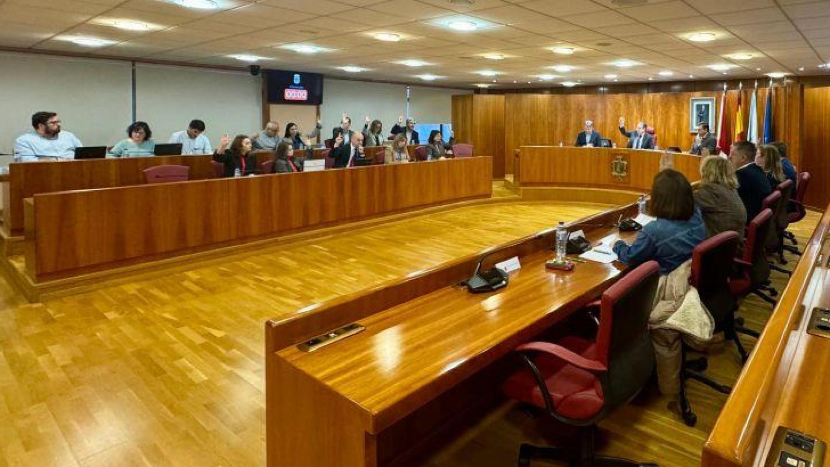 Pleno municipal de Vigo, a 24 de noviembre de 2025