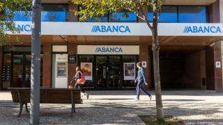 Una oficina de Abanca en Portugal, ya con marca única.