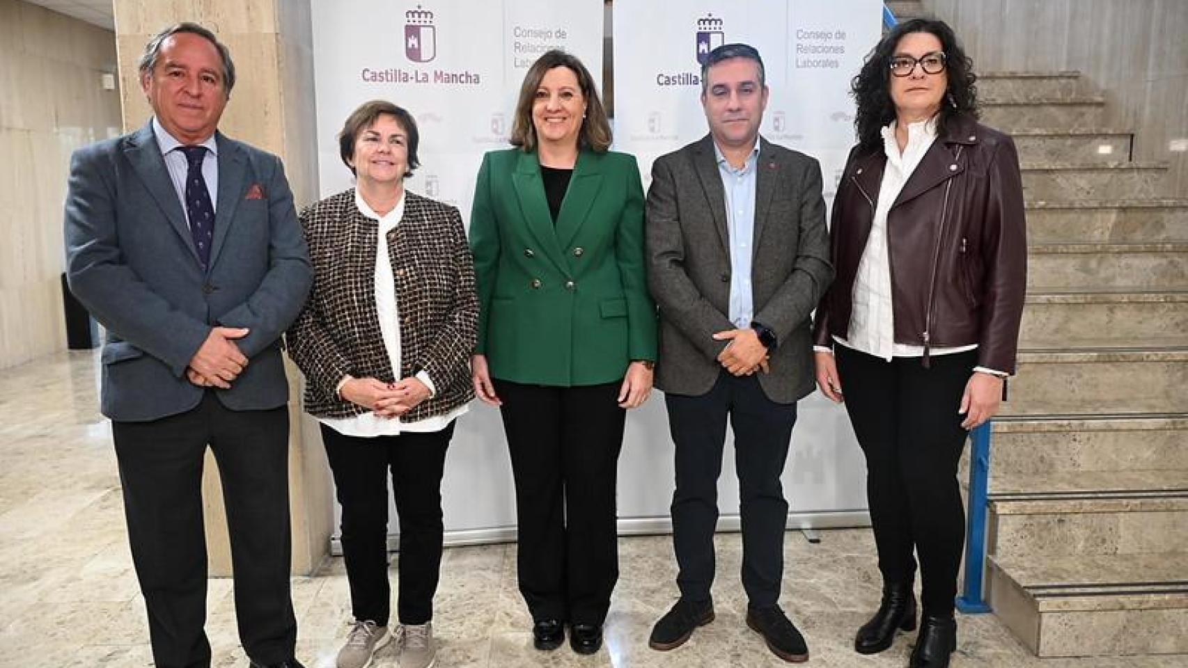 Inauguración de la jornada  anual del Consejo de Relaciones Laborales en Ciudad Real.