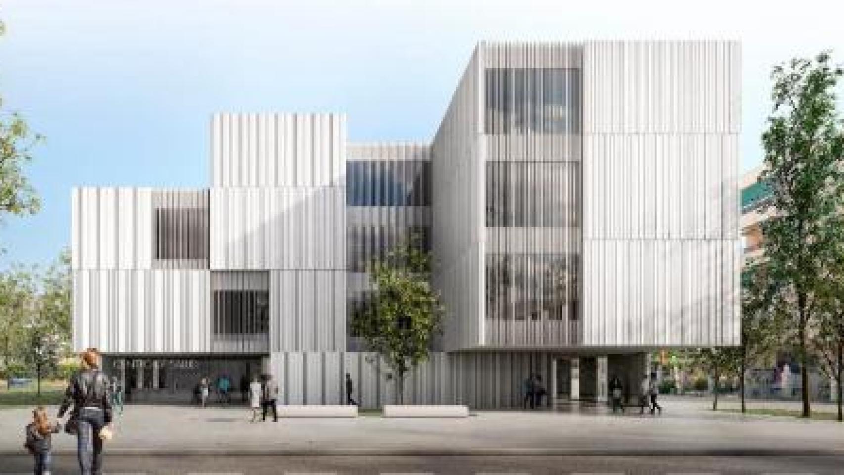 Diseño del nuevo centro de salud de Rincón de la Victoria.