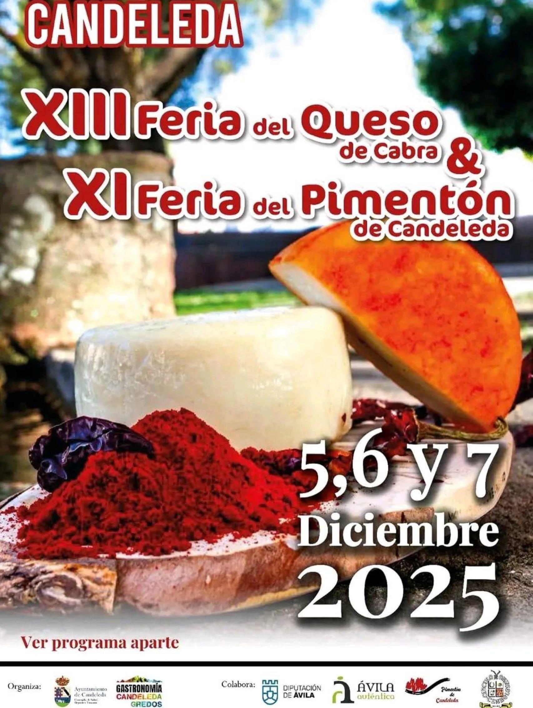 Candeleda celerará sus tradicionales ferias del queso de cabra y pimentón entre el 5 y el 7 de diciembre