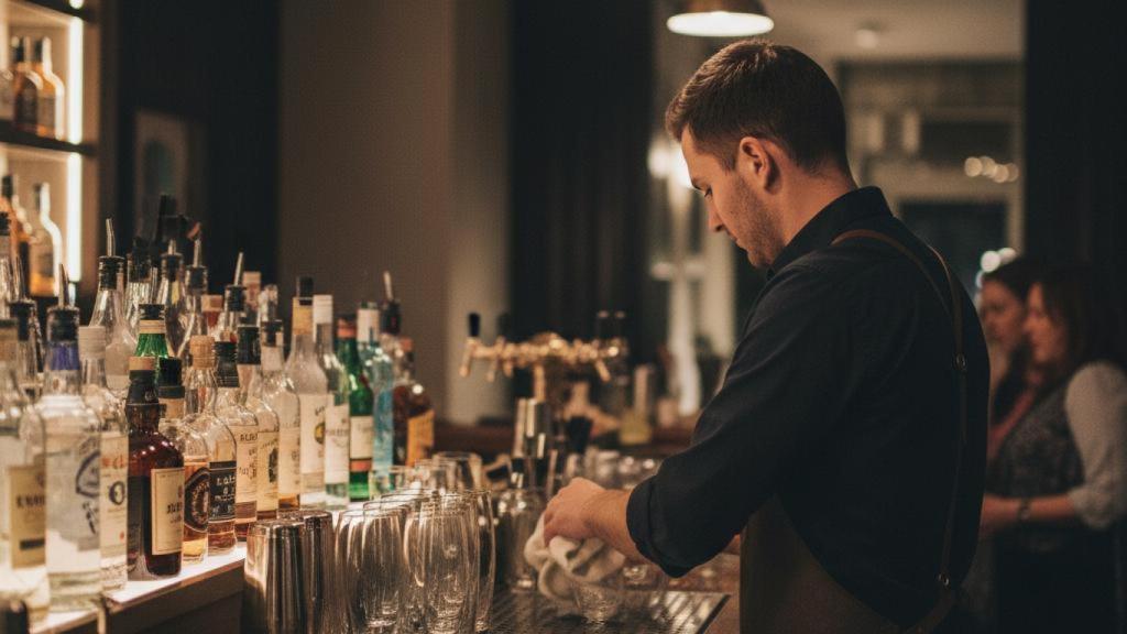 Imagen de un camarero.