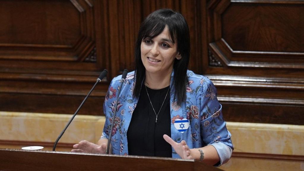 Carles Puigdemont (Junts), Silvia Orriols (Aliança Catalana) e Ignacio Garriga (Vox).