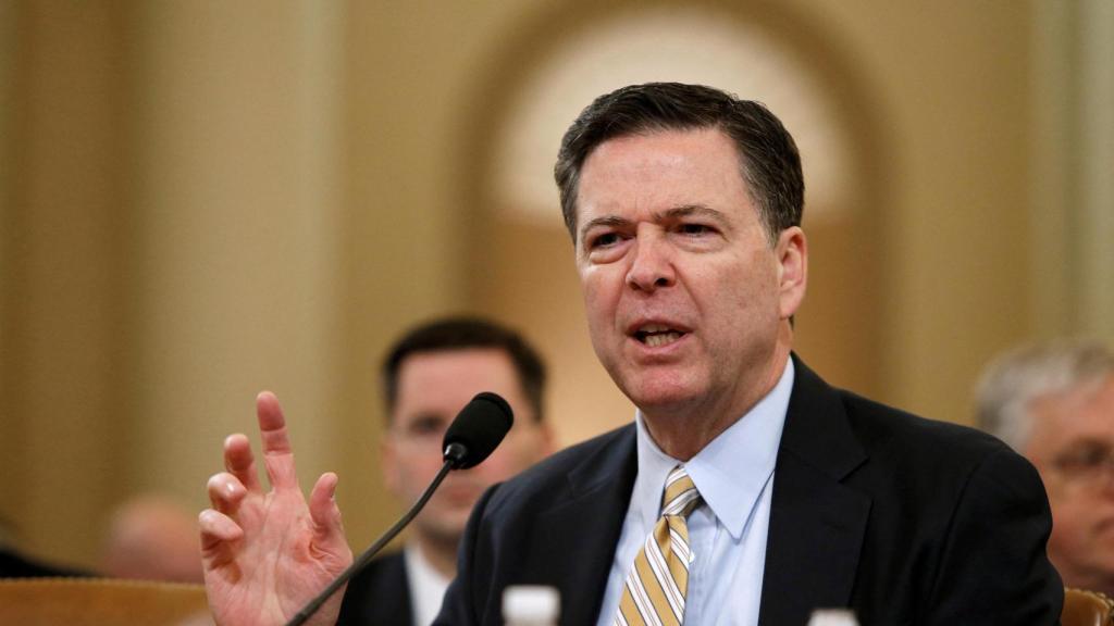 El exdirector del FBI, James Comey, en  una imagen de archivo.