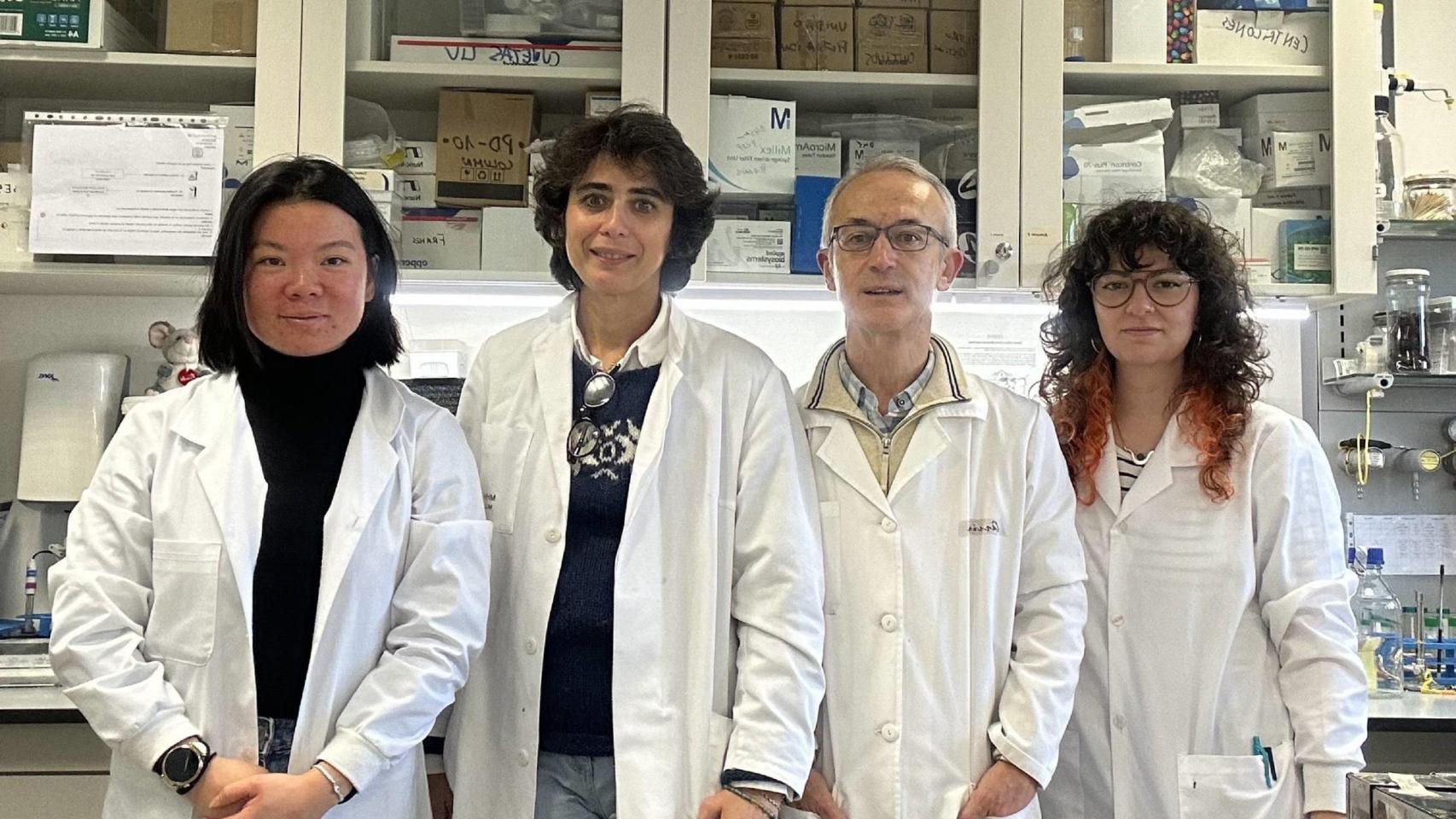 Raquel Garcimartín-Bailón, María Luisa del Río-González, José-Ignacio Rodríguez-Barbosa y María Santiago Carretero