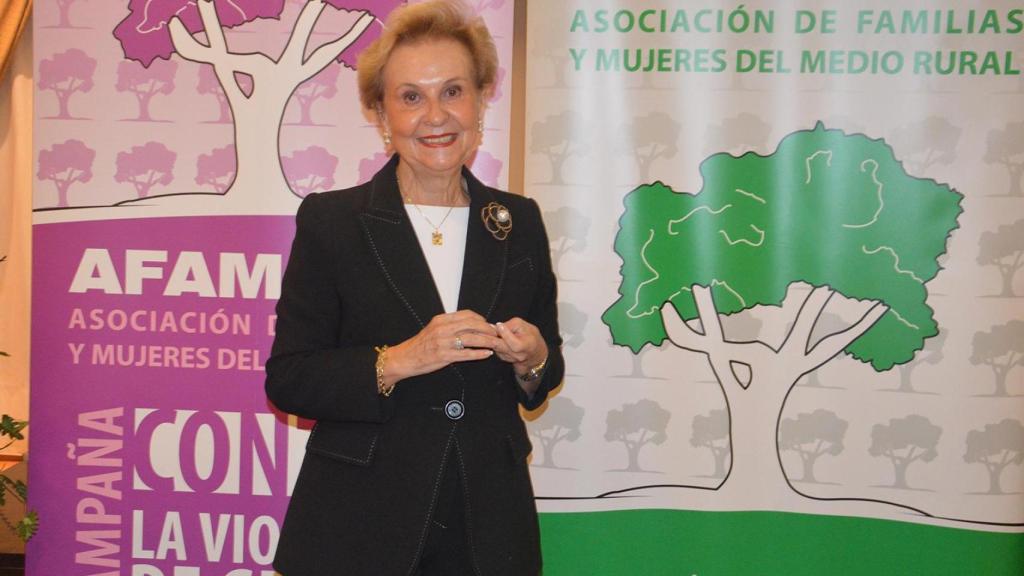Carmen Quintanilla, presidenta nacional de AFAMMER.