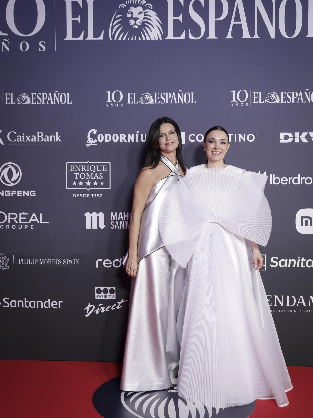 La diseñadora Pilar Dalbat y Cruz Sánchez de Lara.