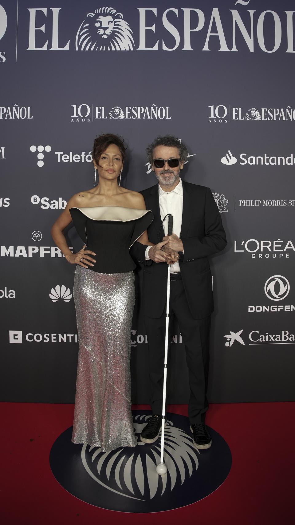 Patricia Pérez, actriz, presentadora y escritora junto a Luis Canut, director, productor y guionista