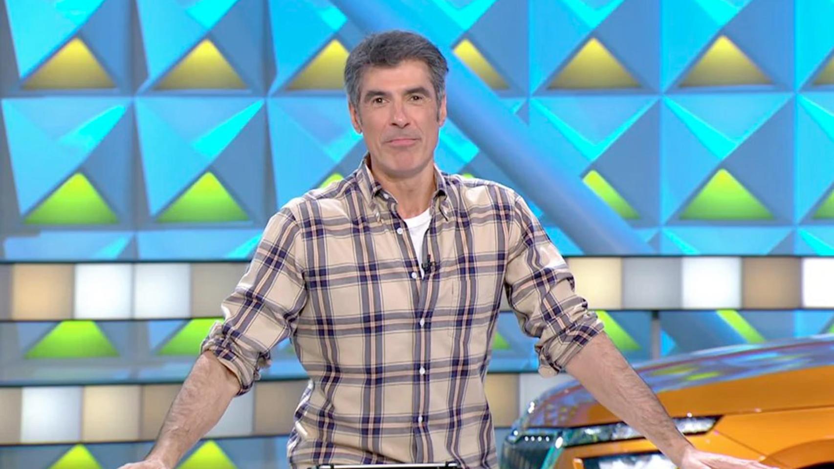El presentador de 'La ruleta de la suerte' Jorge Fernández.