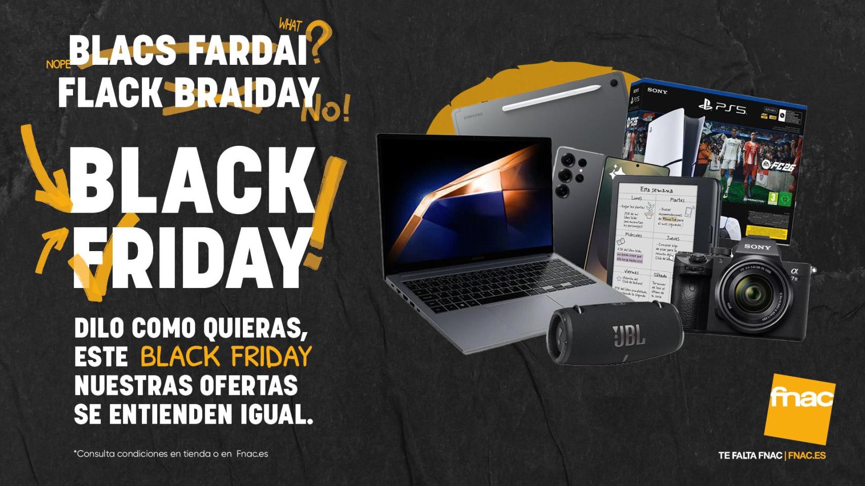 Black Friday de FNAC.
