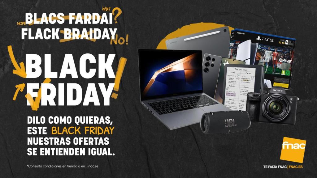 Black Friday de FNAC.