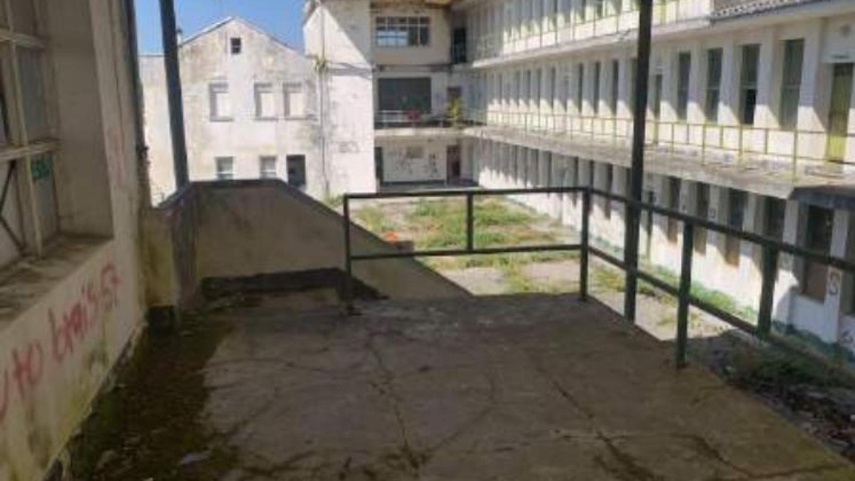 Imagen del antiguo colegio Pardo Bazán.
