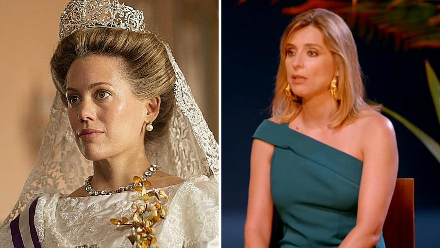 Kimberley Tell, protagonista de 'Ena', y Sandra Barneda, en las 'Tentaciones'.