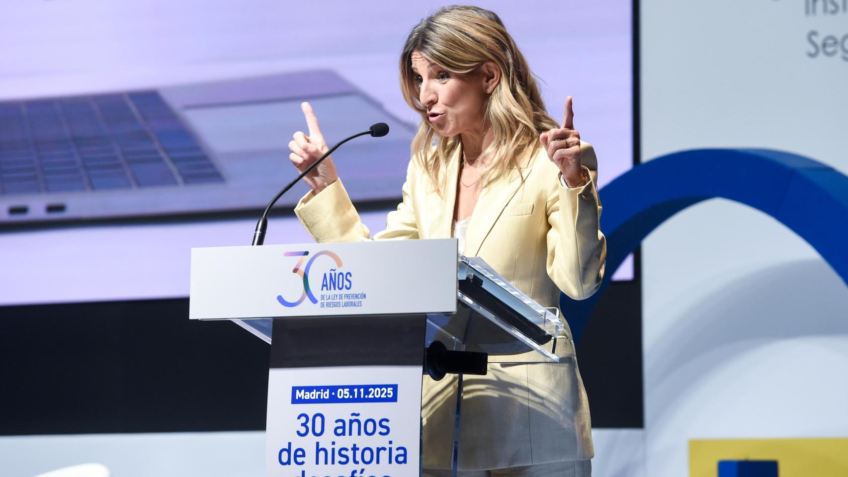 Yolanda Díaz, vicepresidenta segunda y ministra de Trabajo.