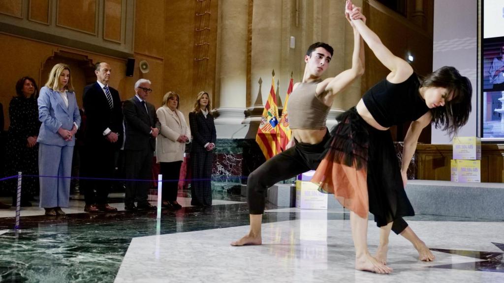 Acto del 25N por el Gobierno de Aragón