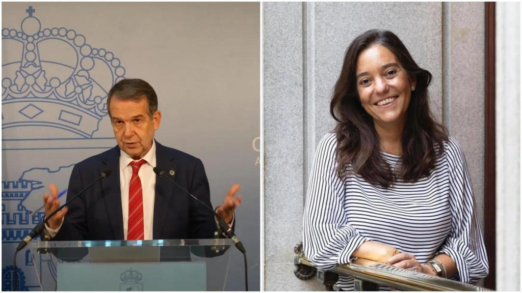 Abel Caballero e Inés Rey.