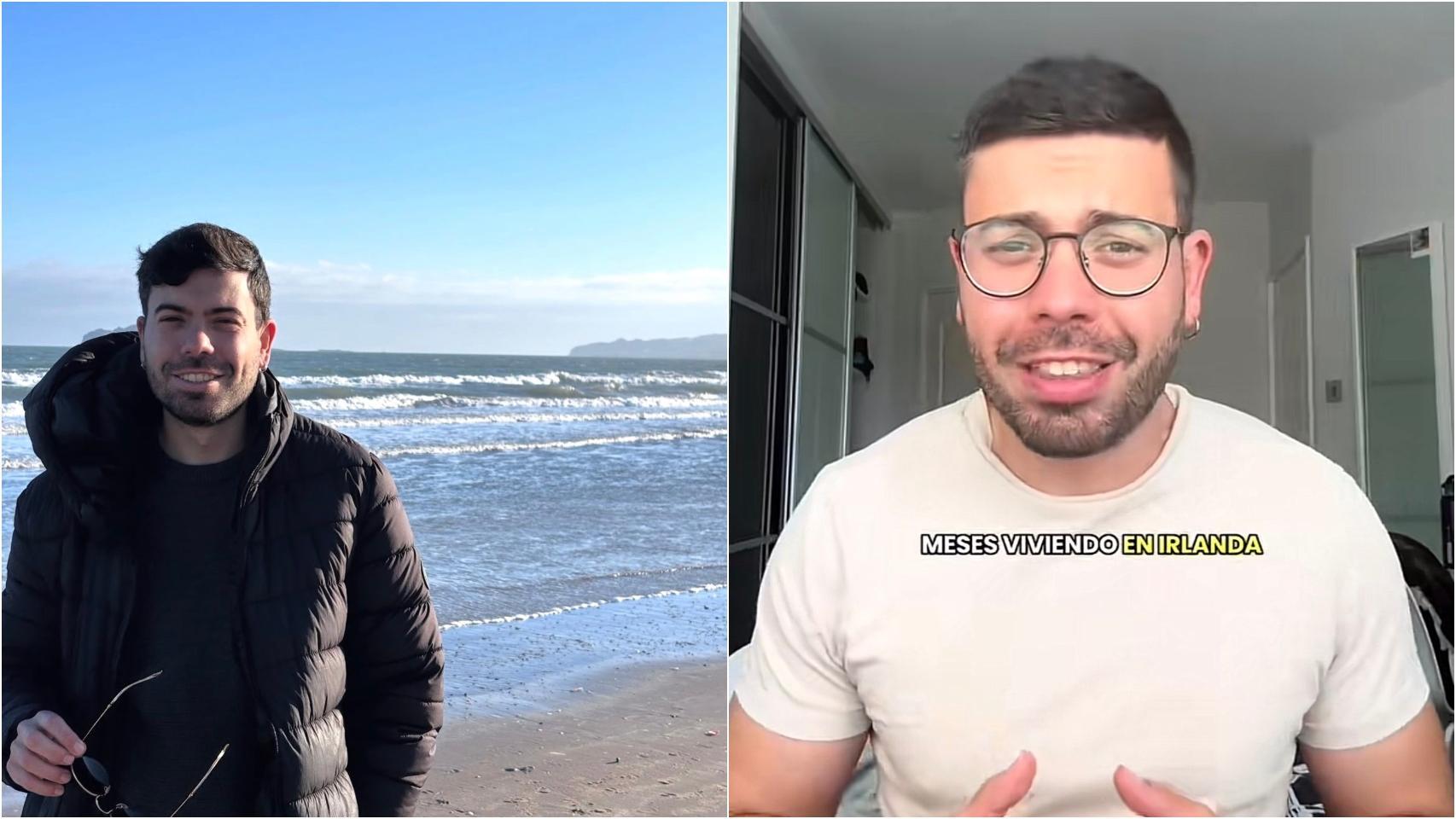 Alejandro Mesa, profesor en Irlanda.