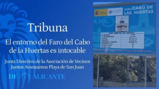 Faro del Cabo de la Huertas.