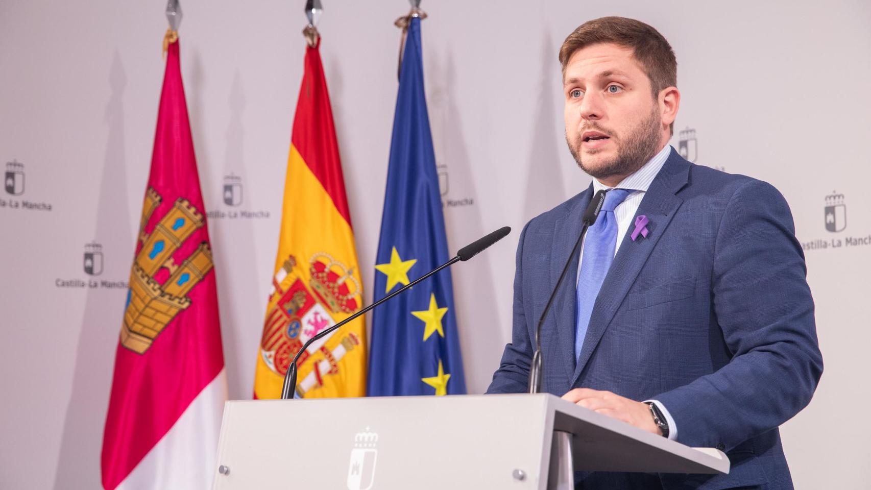 Nacho Hernando en rueda de prensa.