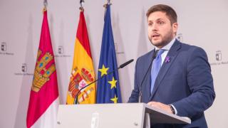 Nacho Hernando en rueda de prensa.