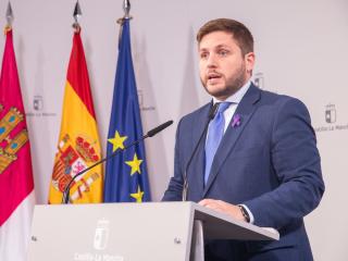 Nacho Hernando en rueda de prensa.