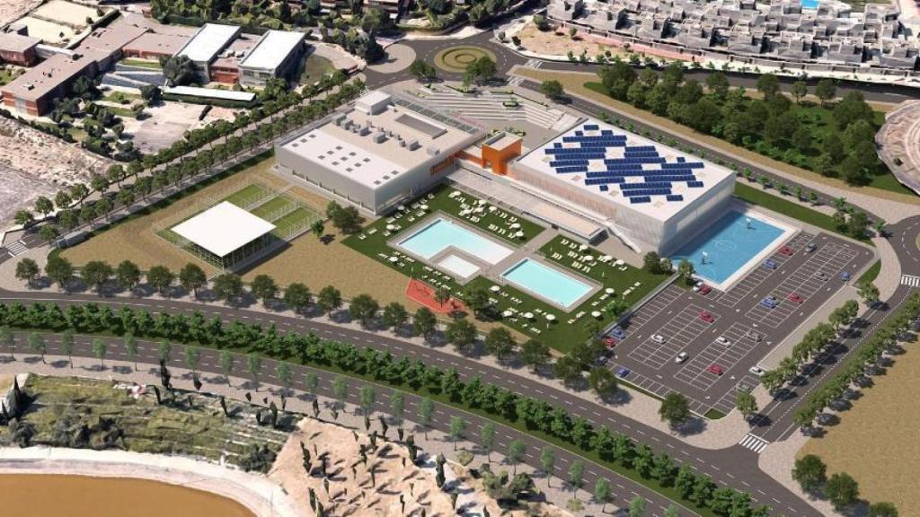 El Centro Deportivo Municipal Sur.