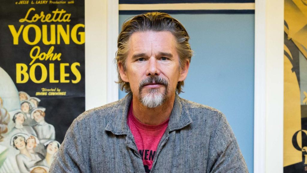 Ethan Hawke en el Cine Doré de la Filmoteca Española en 2022. Foto: Filmoteca Española