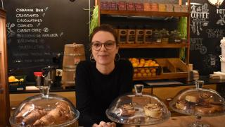 Clémence Aymard, dueña de Clem Café