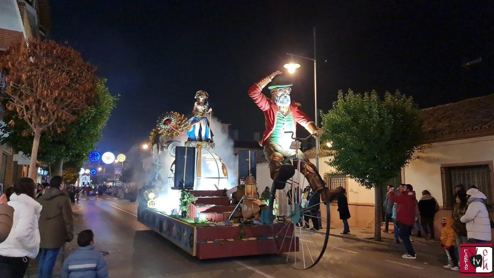 Desfile Regional de carrozas y comparsas Carnaval en Alcázar de San Juan.