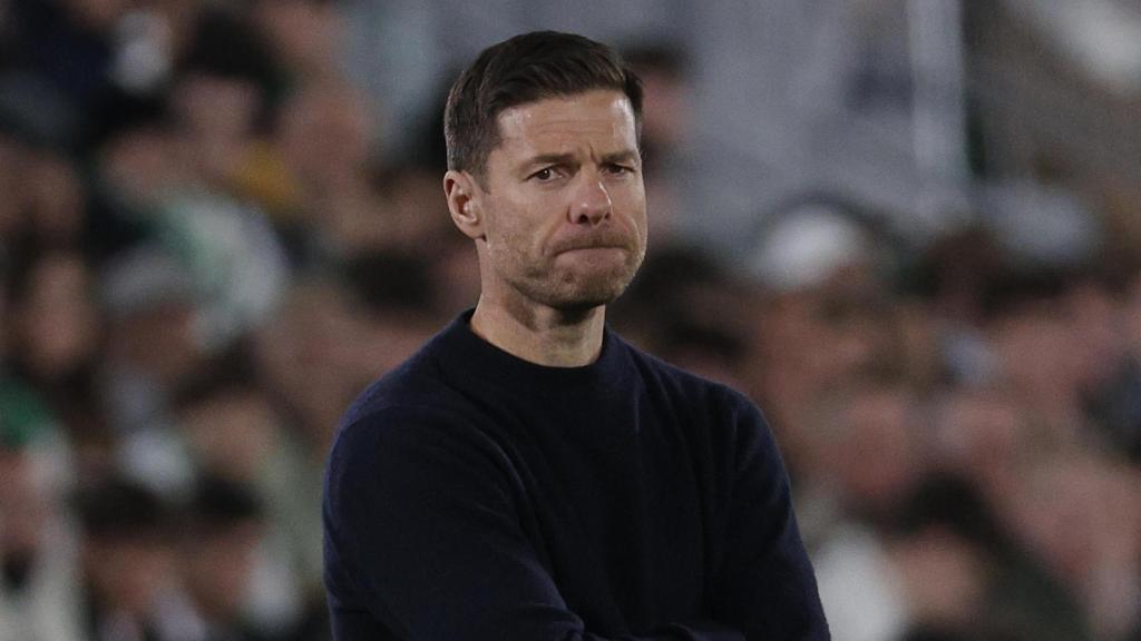 Xabi Alonso, con el Real Madrid