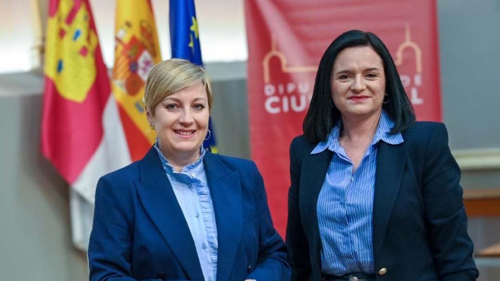 Sonia González y Rocío Zarco. Foto: Diputación de Ciudad Real.