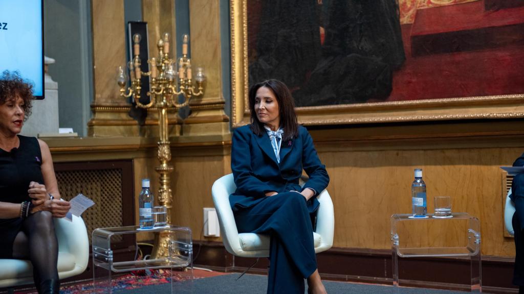 La vicepresidenta ejecutiva de EL ESPAÑOL durante el acto.