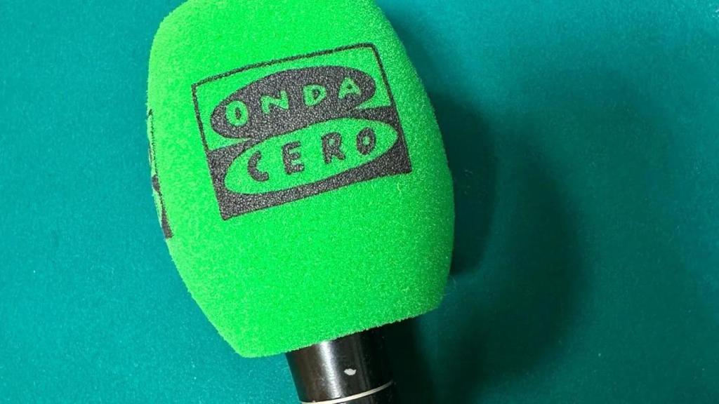 Micrófono con el logo de Onda Cero.