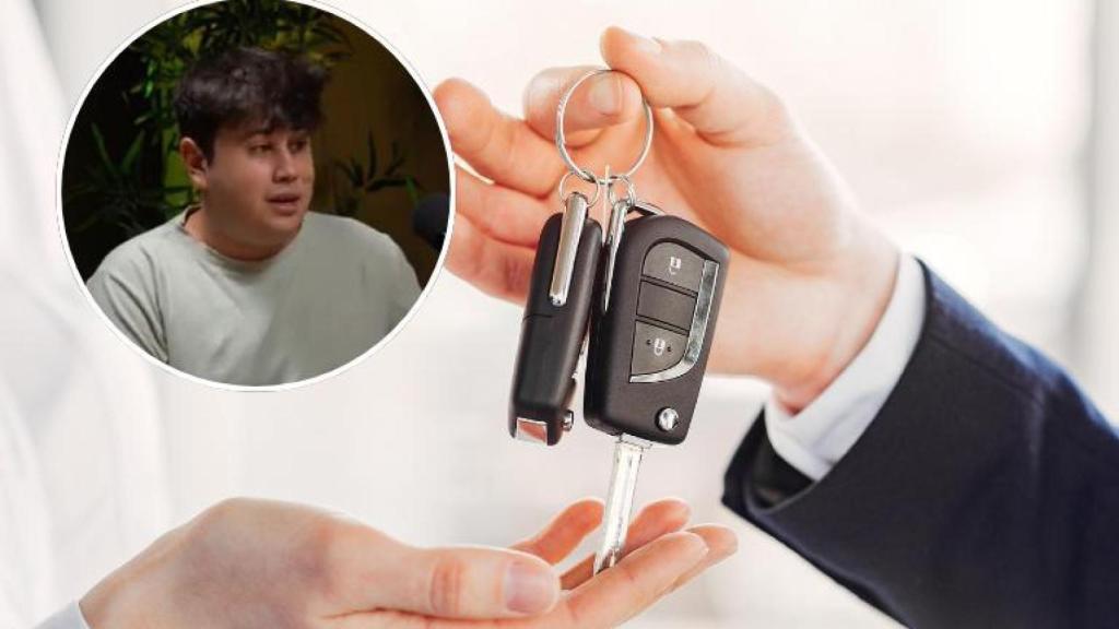 Richi Fernández, empresario de 23 años, sobre el negocio de alquiler de coches