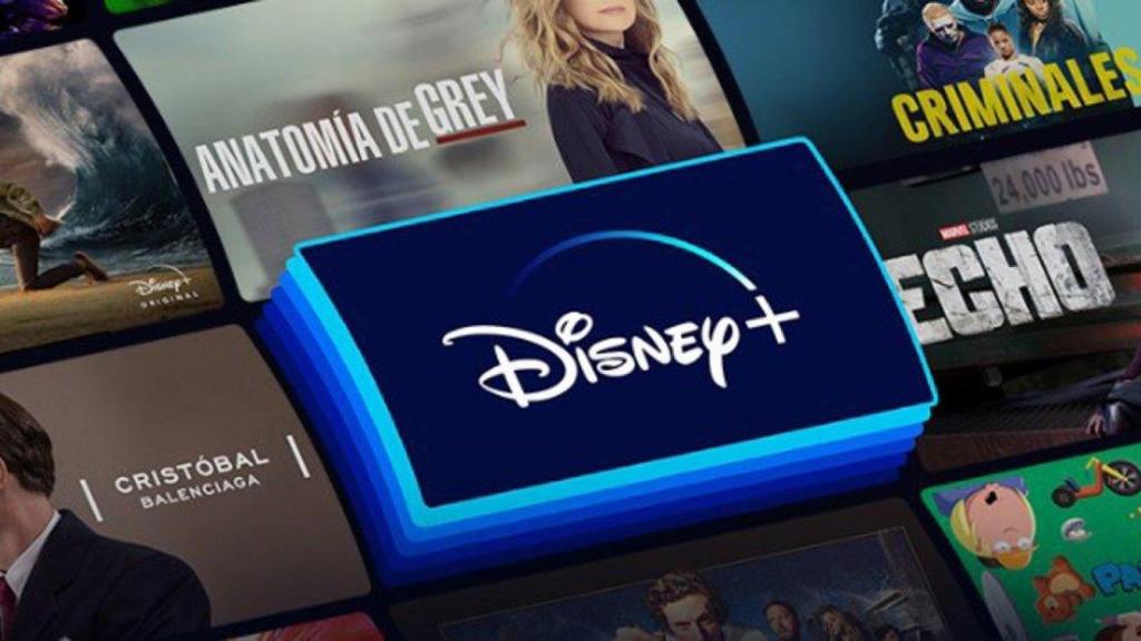 Logo de Disney+.