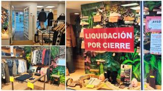 Tienda en liquidación en el centro de Vigo