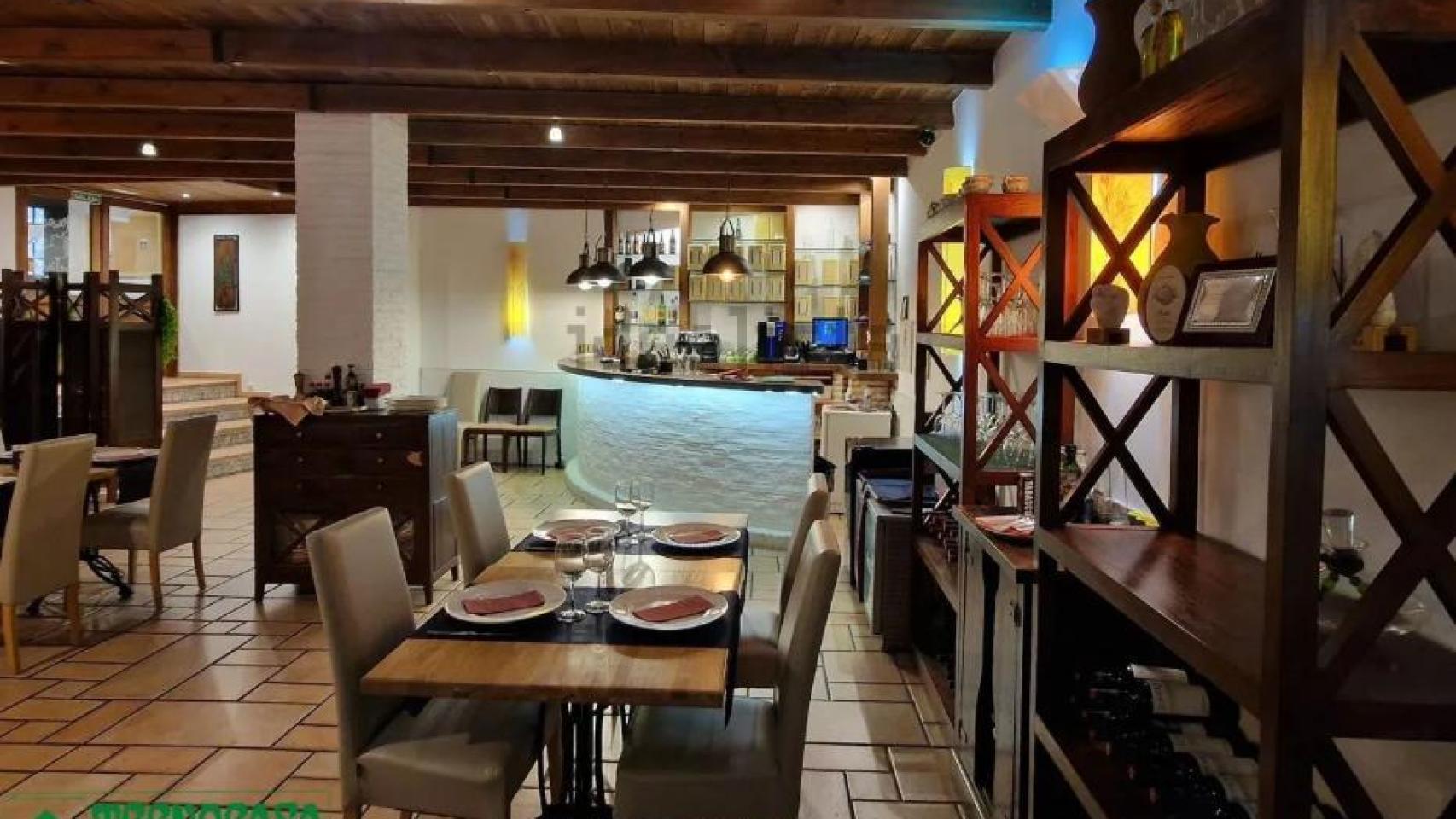 Restaurante en venta en Toledo. Foto: Idealista.