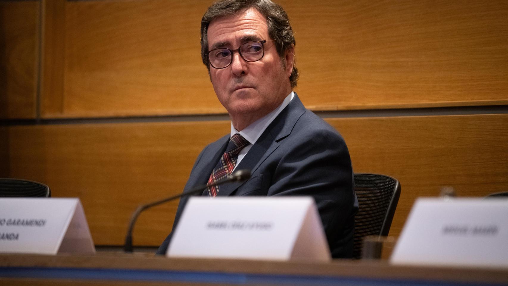 Antonio Garamendi, presidente de la CEOE.