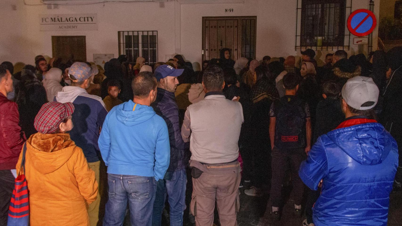 La puerta de la vivienda.