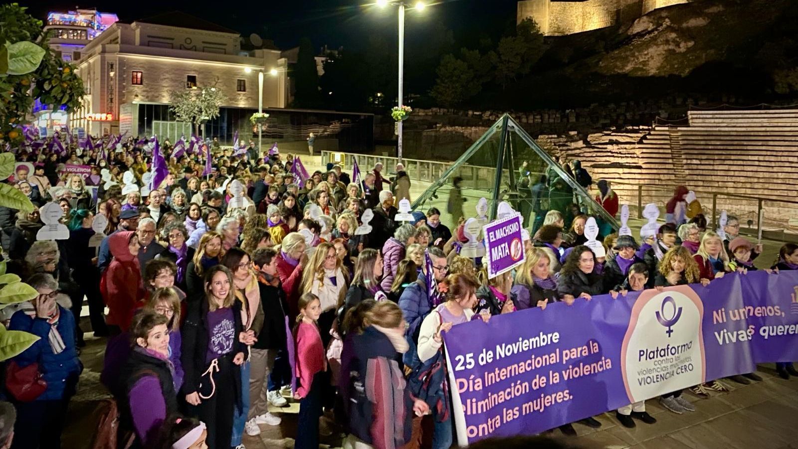“Nos queremos vivas”: más de 1.300 personas salen a la calle en Málaga ...