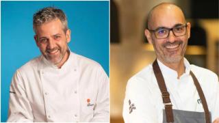Los chefs gallegos Miguel González y Rafa Centeno.