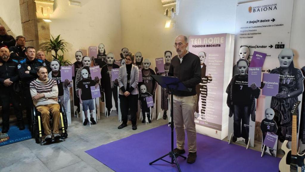 El alcalde de Baiona, Jesús Vázquez Almuiña