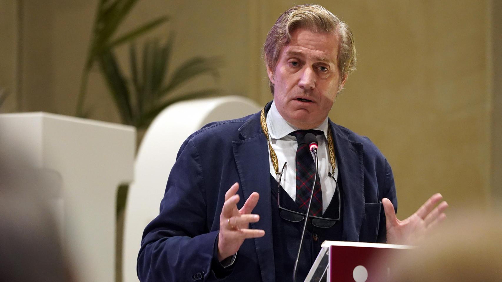 Javier Gomá durante su conferencia 'Libertad y pensamiento', dentro del ciclo 'La libertad en el siglo XXI'