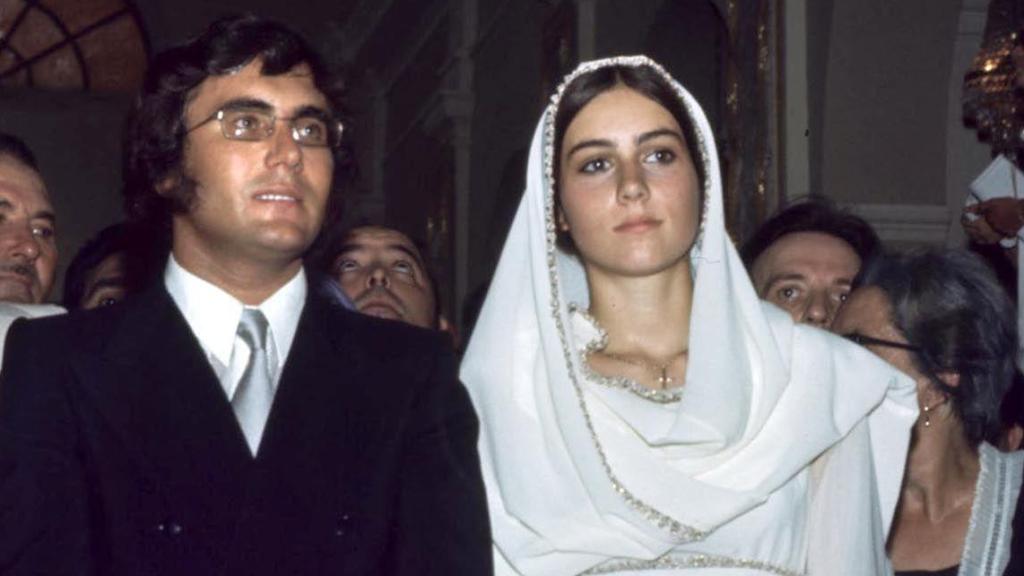 Al Bano y Romina Power el día de su boda.