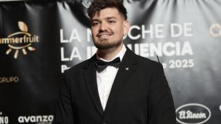 Miguel Ángel Ruiz de Conejo (@Takoyakiblog) en los premios Aragón Influye.