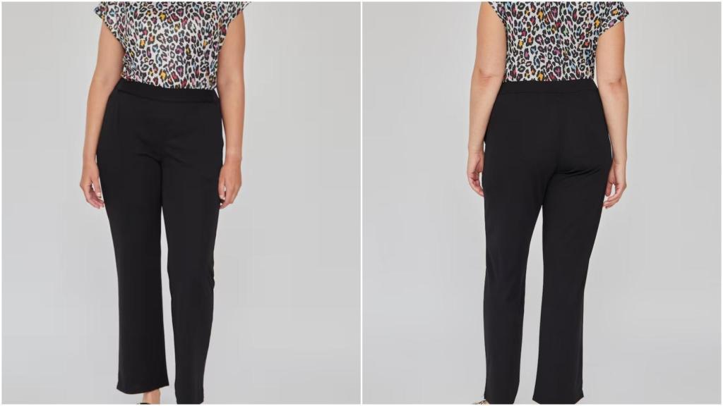 Pantalón de punto negro.