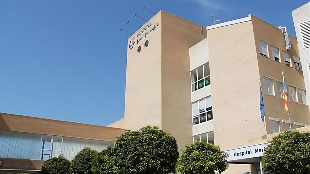 La fachada del hospita de la Vila.